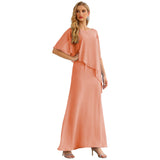 Niulatu Chiffon Plus Size Mother of The Bride Dresses Formal Prom Gown Ruffle HZ1007