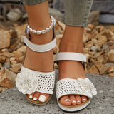 Niulatu Women 2025 New Summer Elegant Breathable Shoes For Women Open Toe Non-Slip Buckle Zapatos De Mujer Footwear Women Sandals DJSE
