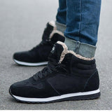 Niulatu Women Sneakers 2025 Keep Warm Winter Sneakers With Fur Winter Shoes For Women Black Sports Chaussure Femme Couple Tennis female DJSE