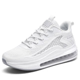 Niulatu Mens Professional Air Cushion Mesh Breathable Running Shoes Fashion Men Outdoor Sports Athletic Walking Shoes Sneakers DJSE