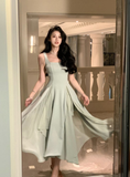Niulatu Ruffles Midi Dresses Summer New Evening Dress Women Clothes Fashion Lady Sundress HZ1007