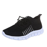 Niulatu Women's Casual Sneakers Flat Vulcanized Shoes 2025 Summer Trends Comfortable Breathable Mesh Walking Shoes Light Gym DJSE