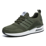 Niulatu Air Cushion Mesh Breathable Running Shoes Lightweight Sports Walking Shoes Men Women Sneakers Plus Size DJSE