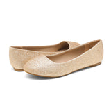 Niulatu Women Flats Slip on Flat Shoes Breathable Light Casual Office Work Shoes Ladies Loafers Suede PU Female Ballet Shoes DJSE