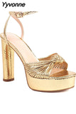 Niulatu Chunky Heels Sandals 2025 Brand New Spring Summer Fashion Ankle Strap comfy Walking Office Lady Woman Shoes DJSE