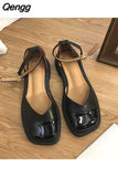 Niulatu Women Mary Jane Shoes Flat Lolita Shoes Women Vintage British Sandals 2025 Spring Shallow Fashion Loafers Shoes Mujer Zapatos DJSE