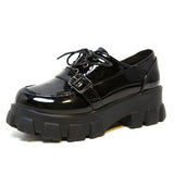 Niulatu Janes women's Pumps Spring Sweet Cute Lolita Casual Girls Shoes Platform Chunky Heels College Student Jk Shoes DJSE