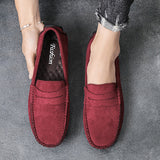 Niulatu Canvas Shoes Men Summer Classic Loafers Men Casual Shoes Breathable Walking Flat Men Shoes Zapatos Sneakers Plus Size 48 DJSE