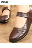 Niulatu Leather Flats Ladies Loafers Big Size 41 42 Women Falts 2025 New Spring Female Casual Flats Soft Woman Shoes DJSE