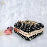 Niulatu 2025 New Arrival Italian Design Elegant Black Color Women Shoes And Bag Set For Party High Quality Lady Occasion Shoes DJSE