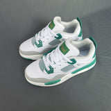 Niulatu Retro Student Sports Shoes Spring Fall Academy Style Couple Breathable Running Shoes Men Casual Shoes Women Chunky Sneakers DJSE