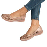 Niulatu Women's Sandals Summer Handmade Ladies Shoes Leather Breathable Sandals Women Flats Retro Style Cusomized Dropship Slippers DJSE
