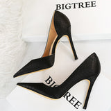 Niulatu Shoes Serpentine Woman Pumps Metal Stiletto High Heels 2025 New Designer Women Heels Sexy Party Shoes Lady Plus Size 43 DJSE