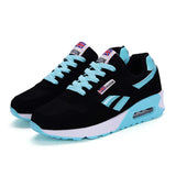 Niulatu Women Air Cushion Sports Shoes Outdoor Running Lace Up Ladies Shoes Woman Sneakers Tenis Feminino Casual Flats DJSE