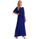 Niulatu Chiffon Plus Size Mother of The Bride Dresses Formal Prom Gown Ruffle HZ1007