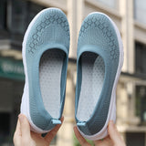 Niulatu Women Shoes Women Flats Shoes 2025 Breathe Soft Color Slip On Flat Shoes Ballet Flats Comfortable Ladies Shoe Mesh Zapatos Mujer DJSE
