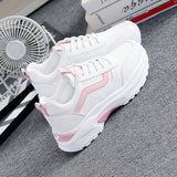 Niulatu Women Sneakers 2025 Fashion Casual Shoes Woman Comfortable Breathable White Flats Female Platform Sneakers Chaussure Femme DJSE