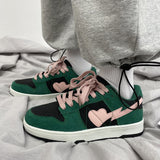 Niulatu Women Sports Shoes Vulcanized Sneakers Women's Flat Shoes Fashion Casuals Sneakers Walking Shoes Couple Outdoor Footwear DJSE