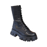 Niulatu Boots Ladies Lace-Up Shoes for Women Keep Warm Platform Zipper Ankle Boots Soft Women Shoes Winter Boots Botas Mujer DJSE