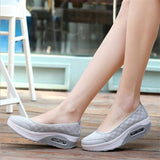 Niulatu New Women's Thick-soled Shoes Shake Fashion Casual Shake Shoes Thick Bottom Sponge Cake Single Cushion Shoes S012 DJSE