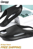 Niulatu Men Casual Beach Slippers 2025 Summer New Luxury Soft EVA Hollow Unisex Sport Sandals Women Platform Slides Shoes Zapatos Hombre DJSE