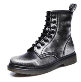 Niulatu Boots Women Genuine Leather Shoes For Winter Boots Shoes Woman Casual Autumn Genuine Leather Botas Mujer Female Ankle Boots DJSE