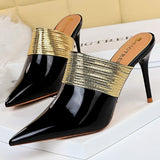 Niulatu Shoes New Woman Pumps Rhinestone Shoes For Women Heels Wedding Shoes Elegant Party Shoes Women High Heels Lady Stiletto DJSE