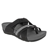 Niulatu Women Sandals Shoes Mixed Color Comfy Orthopedic Ladies Summer Slides Retro Wedges New Luxury Designer Female Footwear DJSE