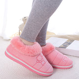 Niulatu Women Slippers Women's Plush Home Winter Warm Shoes Ladies Soft Non-Slip Indoors Bedroom Floor Flats Female Slipper 2025 DJSE
