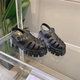 Niulatu Women Sandals Platform Ladies Shoes Women Buckle Strap 2025 Summer Fashion Designer Female Sandals Sandalias Mujer DJSE