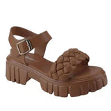 Niulatu Light Summer Fashion Shoes For Woman Waterproof Platform Chunky Heels Casual Outdoor Women Sandals Female Size 43 DJSE