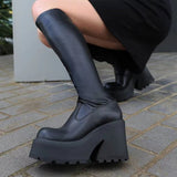 Niulatu Leather Ankle Boots Shoes Women Fashion Mid Calf Ankle Women Boots Female Winter INS Botas De Mujer Size DJSE