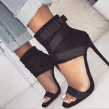 Niulatu Women Sandals Luxury Party Elegant Wedding Heels Sexy Pumps Women Comfortable Non-slip Sandals 11.5cm Shoes big size 758 DJSE