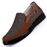 Niulatu Canvas Shoes Men Summer Classic Loafers Men Casual Shoes Breathable Walking Flat Men Shoes Zapatos Sneakers Plus Size 48 DJSE
