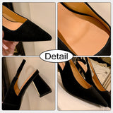 Niulatu 33-40 Sandals Women 2025 Real Leather Close-Toe High Heels Summer Shoes For Women Chunky Heel Backsling Sandalias DJSE