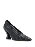 Niulatu and summer new woven sheepskin large size high-heeled women's mother shoes comfortable casual shoes women DJSE