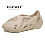 Niulatu Mens Eva Garden Shoes Summer Sandals Breathable Clogs Lightweight Big Size 46 DJSE