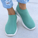 Niulatu Women Flat Slip on White Shoes Woman Lightweight White Sneakers Summer Autumn Casual Chaussures Femme Basket Flats Shoes DJSE