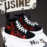 Niulatu of High-top Shoes Student Men's Shoes 2025 New Casual All-match Canvas Shoes Men Shoes Fashion Trend Sports Shoes DJSE