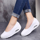 Niulatu Women Sneakers Flats Loafers Sweet Shallow Comfort Moccasins Slip-on PU Platform Ballet Ladies Vulcanized Shoes New DJSE