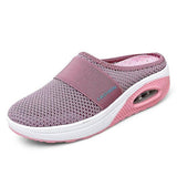 Niulatu Women Mesh Lightweight Shoes Woman Slippers Wedge Shoes Female cushion Sandals Thick Bottem Sneakers Plus Size 43 DJSE