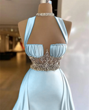 Niulatu Sage Green Prom Dress Long Prom Dresses HZ0113