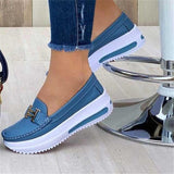 Niulatu New Platform Comfortable Women Sneakers Fashion Thick Bottem Casual Shoes Women Increase Vulcanize Shoes Plus Size DJSE