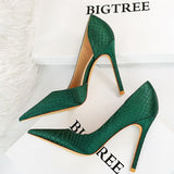 Niulatu Shoes Serpentine Woman Pumps Metal Stiletto High Heels 2025 New Designer Women Heels Sexy Party Shoes Lady Plus Size 43 DJSE