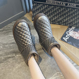 Niulatu Women Shoes 2025 Winter Woman Ankle Boot Fashion Plus Size Flat Booties Keep Warm Ladies Cotton Shoe Botas mujer DJSE