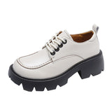 Niulatu Janes women's Pumps Spring Sweet Cute Lolita Casual Girls Shoes Platform Chunky Heels College Student Jk Shoes DJSE