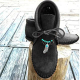 Niulatu New 2025 2025 Leather Women Sewing Lace-up Women's Ankle Boots Booties Woman Retro Pendant Boot Shoes Female Winter 43 DJSE