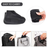 Niulatu Reusable Shoe Covers Waterproof Galoshes Rubber Boots Women Anti-slip Covers for Shoes Men Silicone Shoe Protector DJSE