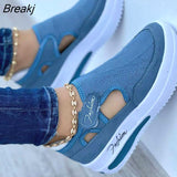 Niulatu Womens Sneakers Platform Mesh Breathable Casual Shoes Ladies Running Shoes Vulcanized Shoes Tennis Sport Female Footwea DJSE