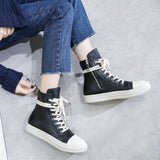 Niulatu for Men and Women Couples Thick-soled Canvas Shoes for Fall/winter 2025 New Wild Student Casual Shoes Tide DJSE